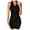 Black, variant on Bigersell Vacation Dresses for Women Fashion Casual Solid Color Slim Sleeveless Lapel Button Dress Regular Boho Dress Style 4771, Female Extra long Dresses Black L