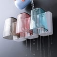 thumbnail image 5 of Cqxid Rack Under $10 Wall Mounted Convenience Toothbrush Holder Toothpaste Stand With Super Sticky Pads For Bathroom New, 5 of 5