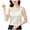 White, variant on Hiiyo Women's Silk Satin Camisole Adjustable Strap Tank Top Sleeveless Shirt, White M