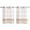Brown, variant on Sage Green Stripe Kitchen Curtains 63 Inch Length, Modern Rustic Horizontal Green Striped Grommet Top Bedroom Living Room Curtains, Light Filtering Cafe Curtain Drapes 2 Panels Set 104''x63''
