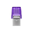 thumbnail image 3 of Unidad flash Kingston DataTraveler MicroDuo 3C 256 GB USB-C y USB-A, 3 of 9