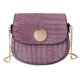 thumbnail image 2 of Bolsa Bolso de mensajero de moda bolso de cadena de hombro de PU sólido bolso de señora de cocodrilo diario Tmvgtek Para estrenar, 2 of 9