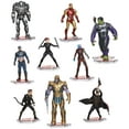 thumbnail image 2 of Marvel Avengers Endgame 9-Piece Deluxe PVC Figure Play Set (Captain America, Iron Man, Thor, Hulk, Black Widow, War Machine, Thanos, Nebula, Hawkeye & Ant-Man), 2 of 2