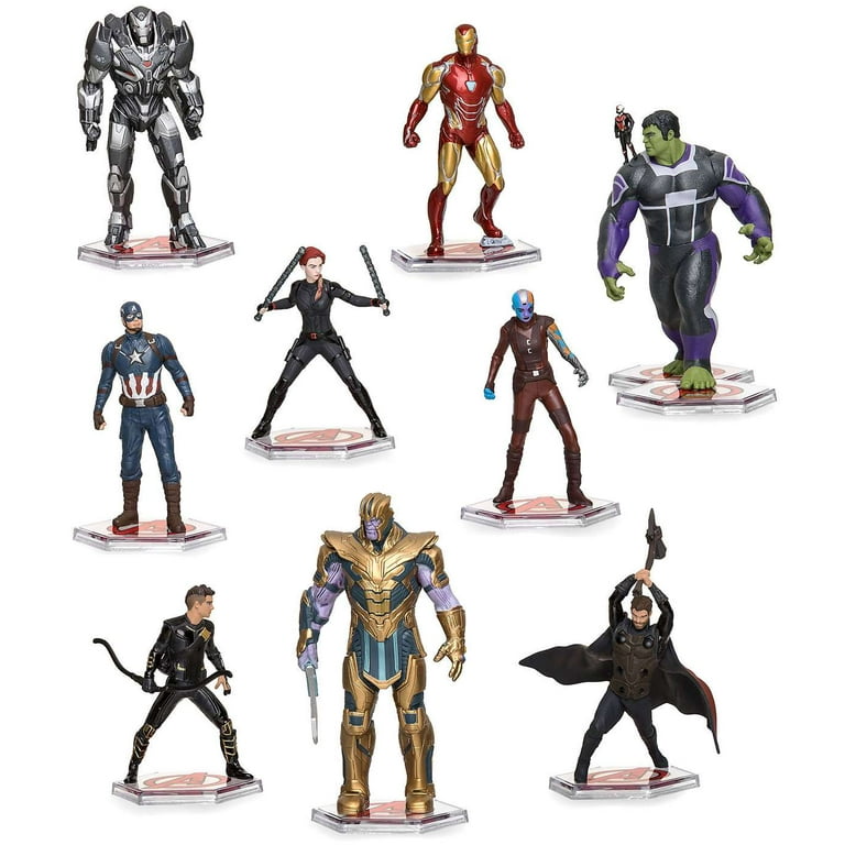 Marvel Avengers Endgame 9-Piece Deluxe PVC Figure Play Set