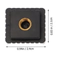 thumbnail image 3 of MasteelfCA 4pcs Hot Shoe Mount 1/4 Inch Hole Quick Release Hot Shoe Mount Bracket For Flash, 3 of 7