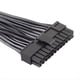 thumbnail image 5 of Cable Divisor de Fuente de Alimentación ATX de 24 Pines Macho, de 1 A 3 Puertos Hembra, para Computadora Portátil., 5 of 5