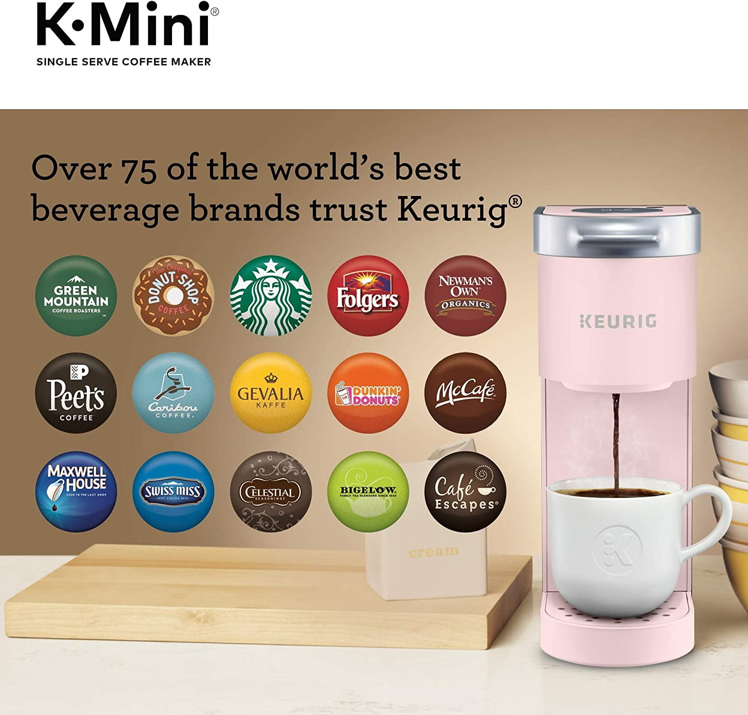 Keurig mini pastel offers pink