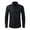 Black, variant on AZoiNM Men's Slim Fit Business Long Sleeve Shirt Wrinkle-Free Moisture Wicking Polyester