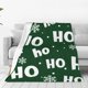 thumbnail image 1 of Balery Ho Ho Ho A Manta de Felpa Suave y Acogedora – Cobija de Franela Aterciopelada para Cama, Lavable y Cálida para Sofá, Mascotas, Transpirable-40"x30", 1 of 7