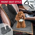 thumbnail image 3 of FURRYFECTION Dog Seat Cover for Back Seat,100% Waterproof Dog Seat,Detachable Washable Pet Seat for Cars Trucks and SUVs,Black, 3 of 9