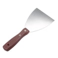 thumbnail image 3 of Unique Bargains 4 Inches Stainless Steel Broad-Blade Wood Handle Putty Paint Scraper, 3 of 5