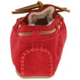 thumbnail image 6 of Minnetonka Women's Cally Slipper,Red,7 M US, 6 of 8