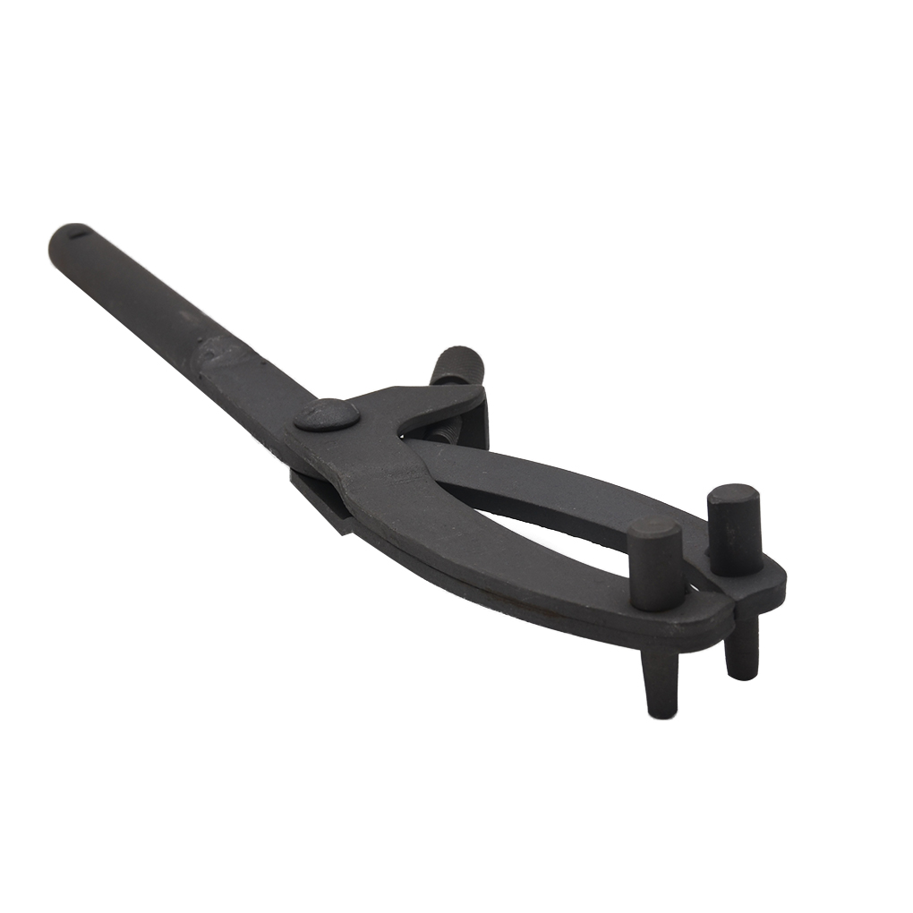 Z-Color Adjustable Flywheel Clutch Spanner Wrench Tool - 12.2" Length, 9mm & 7mm Pins For Motorcycle/Scooter Maintenance