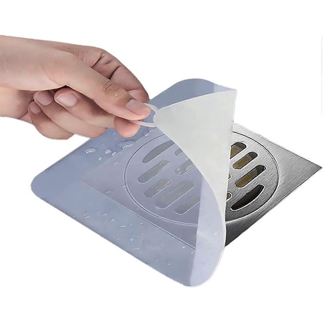 ZHAOCHENG Tapón de silicona para desagüe de suelo, tapete antiolor, tapones de drenaje de gel de sílice, tapón de drenaje de silicona, sello de cocina
