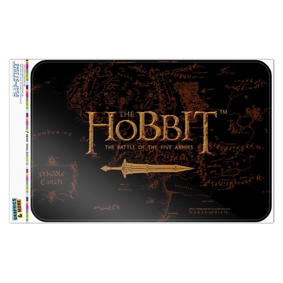 The Hobbit Battle of the Five Armies Logo Home Business Office Sign
