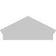 thumbnail image 5 of Ekena Millwork 30"W x 14-3/8"H x 2-3/4"P (Pitch 6/12) Peaked Cap Sunburst Architectural Grade PVC Combination Pediment, 5 of 8