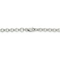 thumbnail image 4 of 925 Sterling Silver 4mm Rolo Chain 18 Inch, 4 of 5
