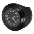 thumbnail image 2 of Shisuyan 1 Set Motorcycle Handlebar Clock - Aluminum Dial Clock with Quartz Movement and Thermometer Waterproof and Dustproof for Riding, 2 of 8