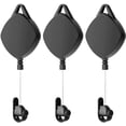 thumbnail image 1 of Gancho para cable de casco VR Zhivalor 3 juegos negro WL-00483, 1 of 1