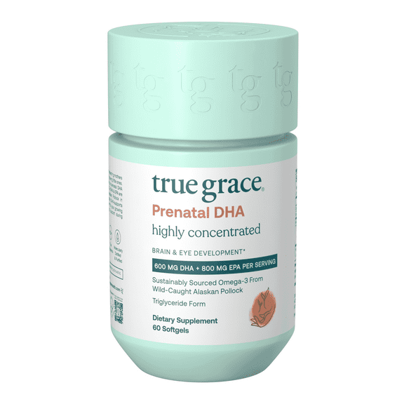 True Grace Prenatal DHA - 60 Softgels