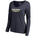 thumbnail image 2 of Women's Navy Georgia Tech Yellow Jackets Team Strong Long Sleeve T-Shirt, 2 of 3
