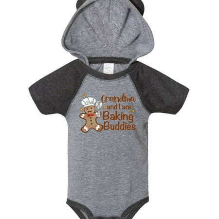 

Inktastic Grandma And I Are Baking Buddies Gift Baby Boy or Baby Girl Bodysuit