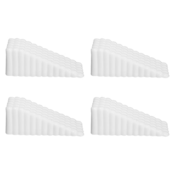 CIMAXIC Door Stop Wedge White Silicone 4Pcs