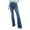 Blue, variant on Ediodpoh Casual Stretch Denim Flared Bootcut Jeans Soft Fabric Womens Pants Comfortable for Everyday Wear Blue XXL