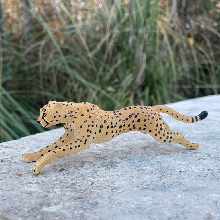 レオパードフィギュア　wild safari Safari Ltd Wild Safari Wildlife Cheetah - Walmart.com