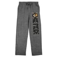 thumbnail image 5 of One Piece (Manga) Title Logo Men's Heather Gray Sleep Pants-Small, 5 of 7