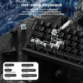 thumbnail image 5 of ATTACK SHARK X68 HE Rapid Trigger Keyboard Magnetic Switch with C01PRO Coiled Cable, 60% Wired 8KHz Magnetic Keyboard With 0.01mm RT Accuracy, Support RT/Snap Tap/DKS/MT/TGL, 5 of 10
