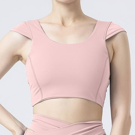 

Fashion Solid Color Workout Sports Bra Plus Size Breathable Fitness Sports Bra For Women