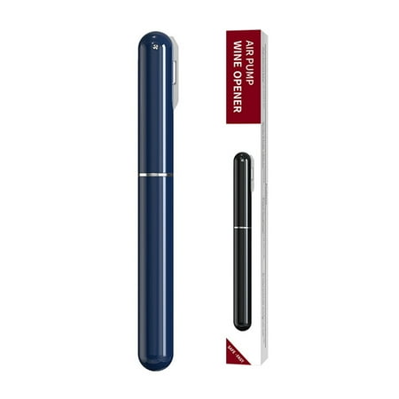 

Jocestyle Wine Bottle Opener Pin Cork Remover Air Pressure Kitchen Corkscrew (Blue)