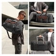 thumbnail image 3 of Bolsa de viaje Wildroad, 50 litros, de piel de lona para viajar, 3 of 7