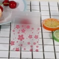 thumbnail image 5 of 100 Unids/Pack Patrones de Flores Boda Cumpados Galleta de Plástico Bolsa de Dulces Nueva Bolsa Autoadhesiva Dulce Hermoso delicado Suministros para Fiestas, 5 of 5