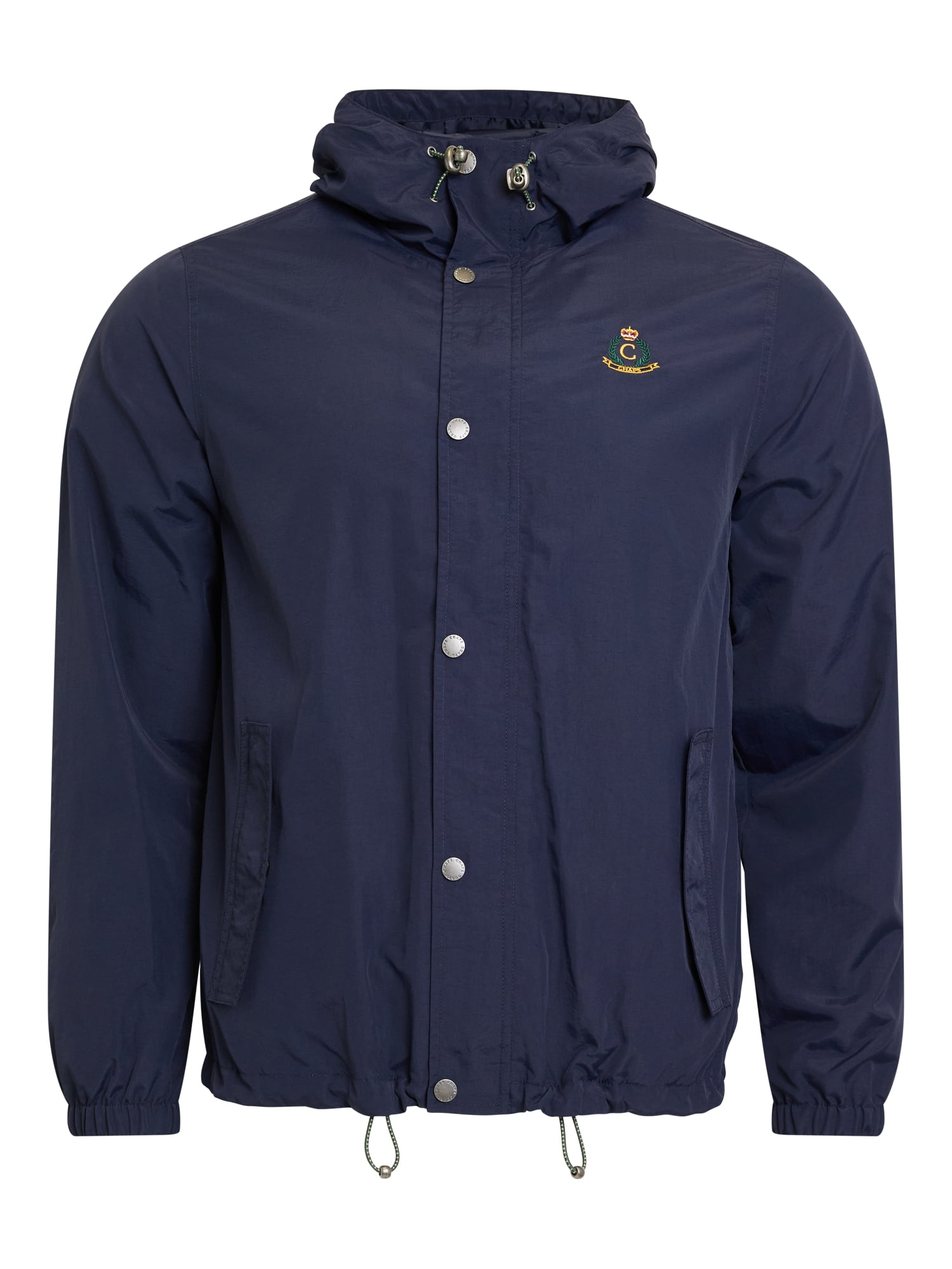 Chaps Men’s and Big Men’s Heritage Hooded Rain Jacket, Sizes S–2XL
