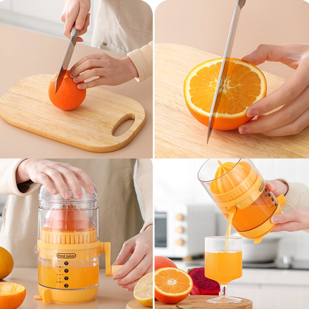 Innovative Mechanical Juices Extractors With Splinters Release And Rotating Base