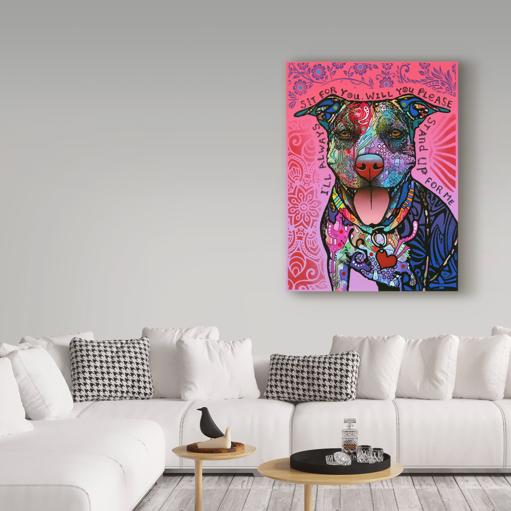 Trademark Fine Art 'Stand Up' Canvas Art by Dean Russo