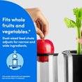 thumbnail image 3 of Open Box Centrifugal Juicer Machine for Fruit, Vegetables, and Food Prep, 27 Ounces/1.5 Liters, 1000 Watts, Silver,, 3 of 7