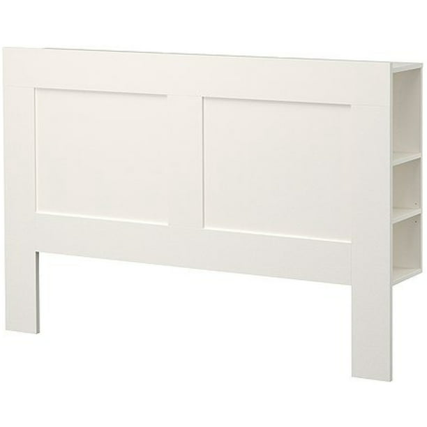 Ikea Full Double Size Headboard With, Full Size Bookcase Headboard White Ikea