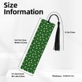 thumbnail image 3 of Kdxio Happy St. Patrick's Day5 Print Metal Tassel Bookmarks,Perfect Gift for Art Lovers and Bookworms Metal Bookmarks for Women, 3 of 8