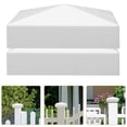 thumbnail image 1 of Minkissy 2Pack Tower-Style Fence Caps for Garden and Outdoor Use, 1 of 8