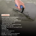 thumbnail image 4 of Base de cemento Ardex con acabado en plumas, color gris, 4 bolsas de 4,54 kg, 4 of 6
