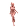 thumbnail image 4 of DOMELAY 1/64 Scale Swimsuit Girl Model Tiny People Model for Sand Table Train Layout Unpainted, 4 of 9