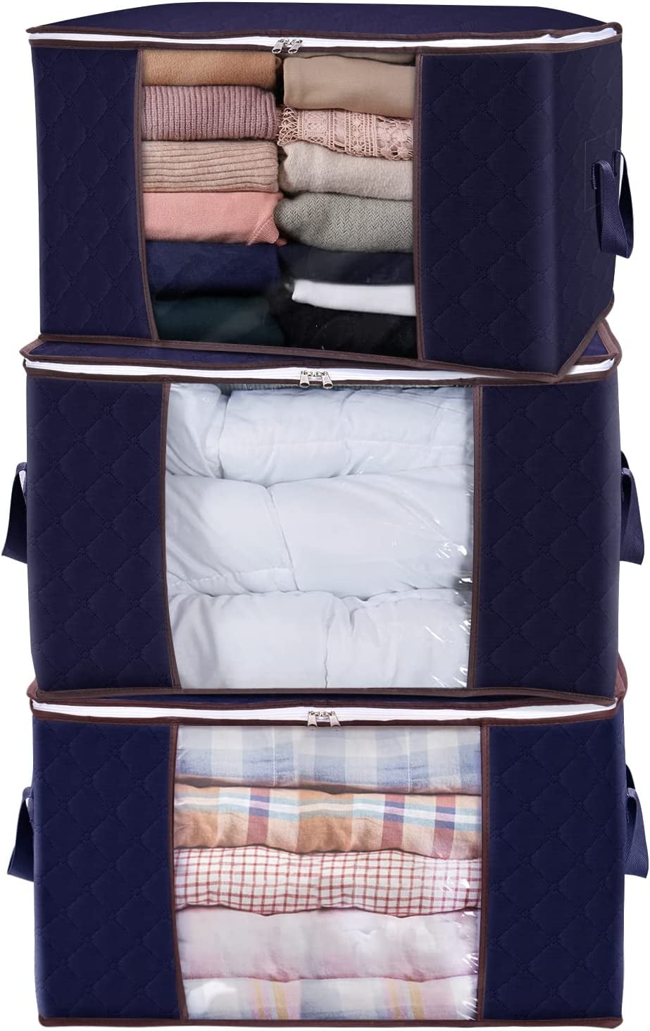 Storage Bag  Lifewit Blue Clothes Storage Bag Organizer – Lifewitstore