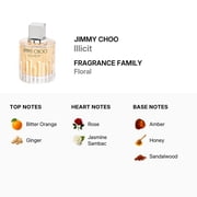 ($112 Value) Jimmy Choo ILLICIT Eau de Parfum, Perfume for Women, 3.3 oz