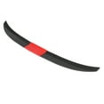 thumbnail image 3 of Universal Rear Trunk Spoiler Lip Wing Adjustable 45"-50" (Duckbill Lip) ABS Rear Lid Spoiler, Black & Red, 3 of 8