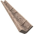 thumbnail image 2 of Ekena Millwork 3"W x 3"D x 48"H Universal Inside Corner for EverStone Faux Stone Siding Panels, North Hill, 2 of 5