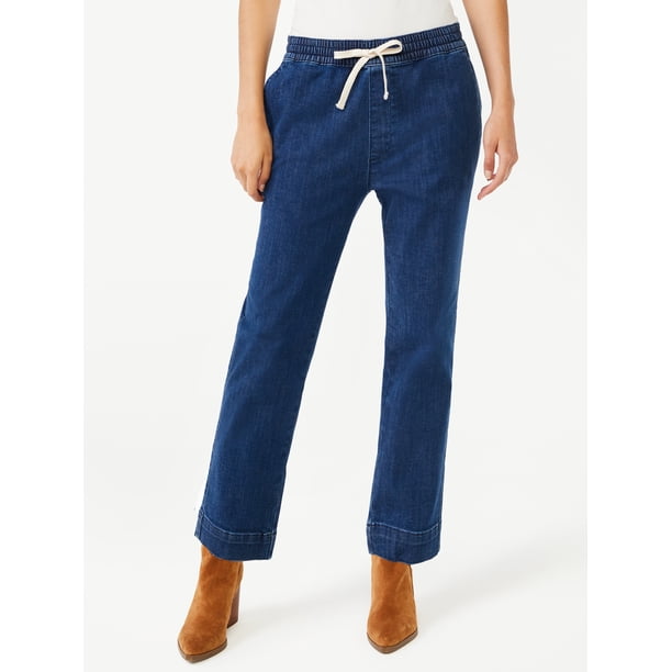 Free Assembly Women's Classic Denim Joggers — free download