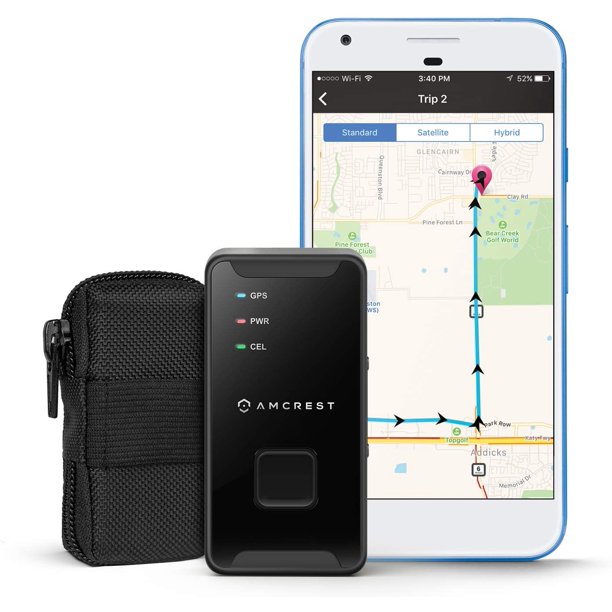 Amcrest 4G LTE GPS Tracker Portable Mini Hidden RealTime GPS